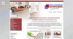 Desktop Screenshot of fliesen-schreiber-online.de